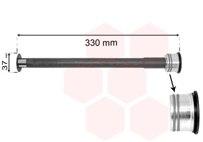 VAN WEZEL Kuivain, ilmastointilaite 0900D225